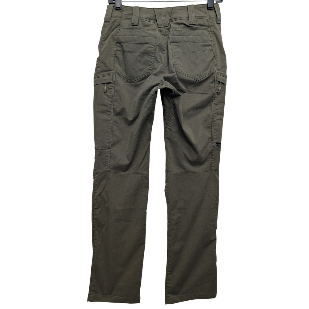 5.11 Tactical Cargo Pants Women 2 Regular Olive Green Utility 64446-186 - Picture 3 of 14